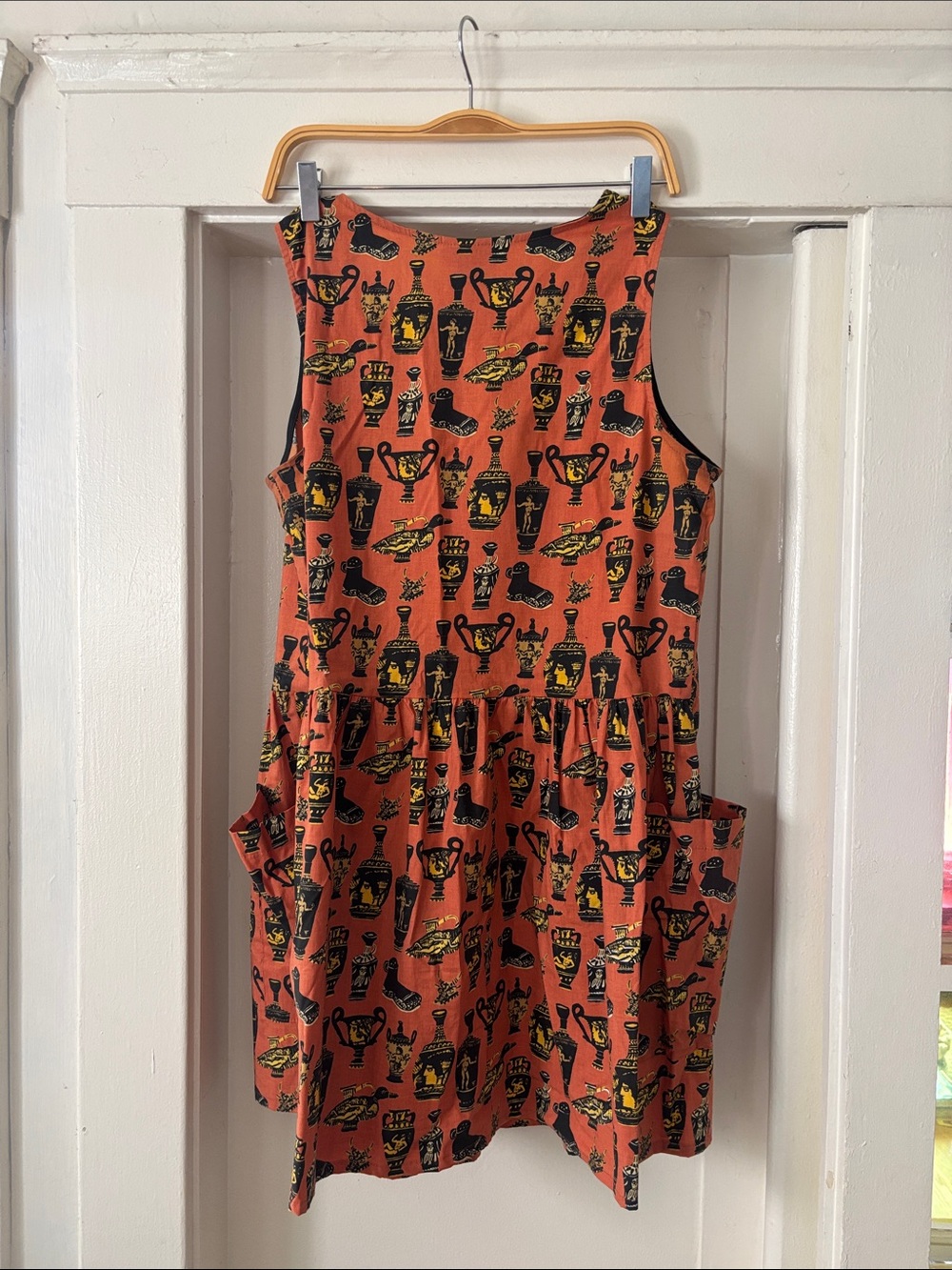 NOOWORKS Big Pocket Print Pocket Dress - Picture 3 of 3
